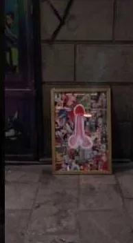  – street art in Barcelona: scene from the Art Is Trash video by Francisco de Pájaro