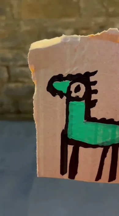 Barcelona es – street art: scene from the Art Is Trash video by Francisco de Pájaro
