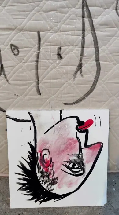El artista libre – street art in Barcelona: scene from the Art Is Trash video by Francisco de Pájaro