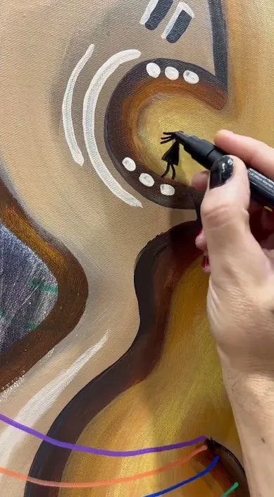En el estudio – street art in Barcelona: scene from the Art Is Trash video by Francisco de Pájaro