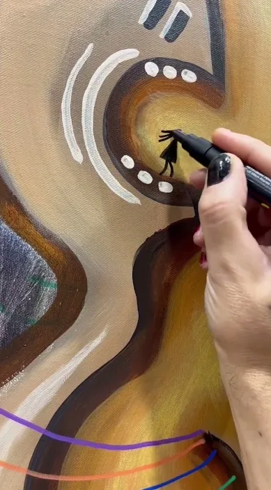 En el estudio – street art in Barcelona: scene from the Art Is Trash video by Francisco de Pájaro