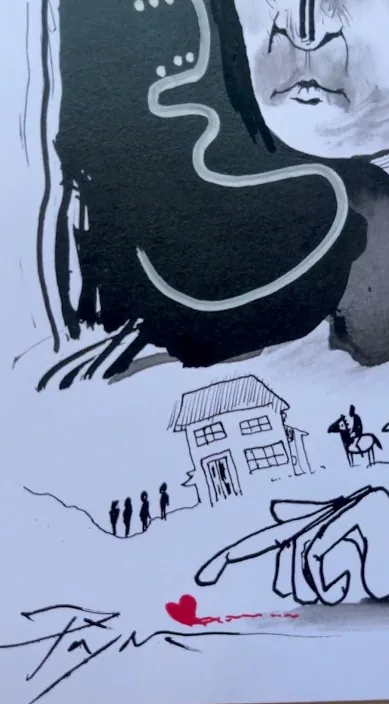Estado de ánimo – street art in Barcelona: scene from the Art Is Trash video by Francisco de Pájaro