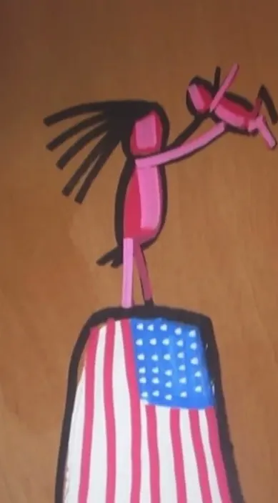 New york, 2015. es – street art: scene from the Art Is Trash video by Francisco de Pájaro