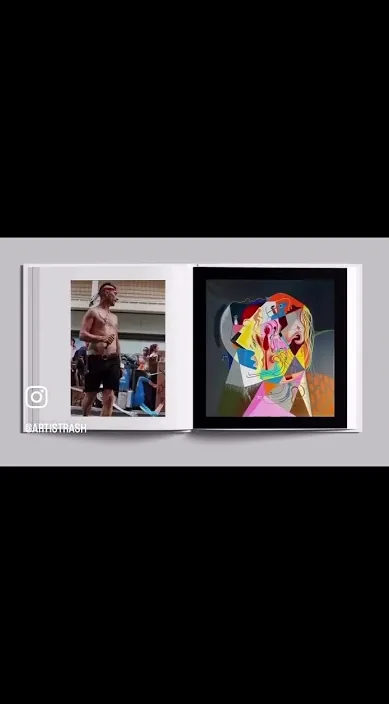 Nuevo libro – street art in Barcelona: scene from the Art Is Trash video by Francisco de Pájaro