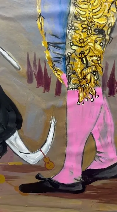 PASIÓN. www. es – street art in Barcelona: scene from the Art Is Trash video by Francisco de Pájaro