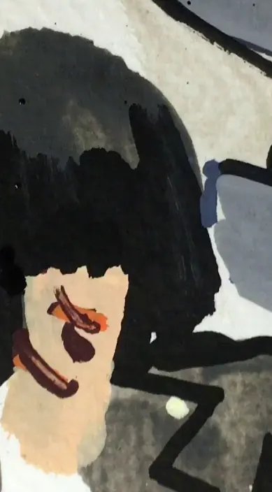 Ramones Trash – street art in Barcelona: scene from the Art Is Trash video by Francisco de Pájaro