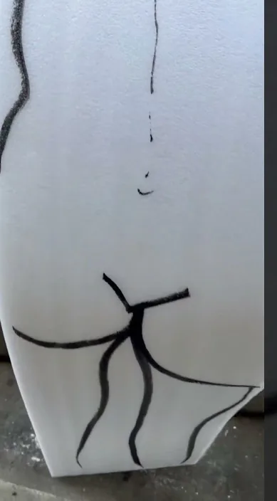 Rosa – street art: scene from the Art Is Trash video by Francisco de Pájaro