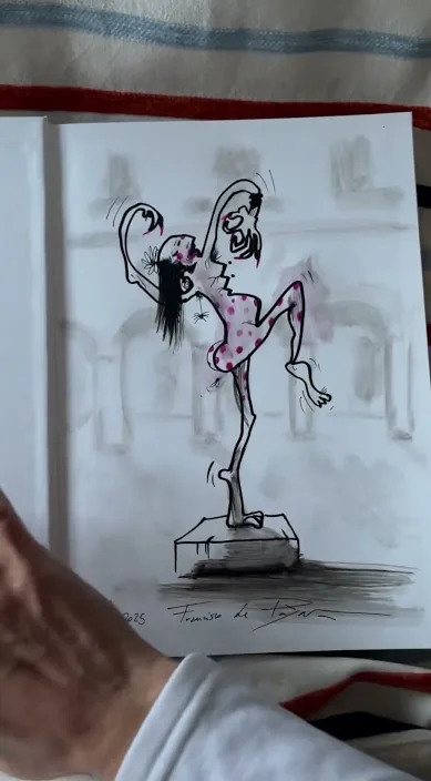 Zafra – street art: scene from the Art Is Trash video by Francisco de Pájaro